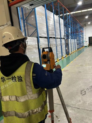 湖北货架检测黄冈公司仓库货架定期检验案例