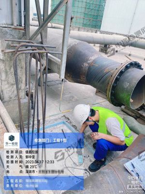 深圳植筋拉拔试验现场检验案例